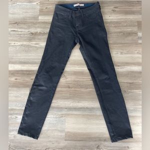 J Brand Super Skinny Coated Jeans